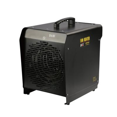 China Industry New Portable Industrial Heating Process 9KW 400V 3~50Hz Indoor Electric Heater for sale