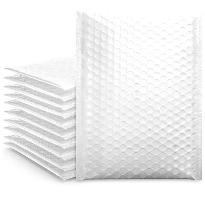 China shoes & Customed Clothing White Color Self Seal Bubble Mailer Padded Poly Mailing Envelopes for sale