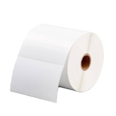 China 800 Heat Sensitive Labels / Roll Adhesive Paper Stickers Roll Direct Thermal 50x30 Labels Shipping Label Barcode Sticker Roll Printer for sale