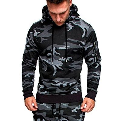 China Breathable Custom Logo Men Tracksuits Camouflage Sweatshirt And Pant Set Outdoor Sublimation Tracksuits Men Sport Tracksuit for sale