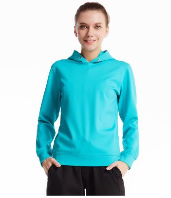 China Custom High Quality Plain Pullover Anti-Wrinkle Sports Hoodies Women Fashion Heavy Casual Sweatshirt and Hoodie for sale