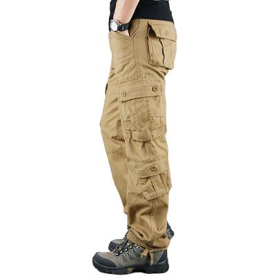 China Plus Size Breathable Custom Size Casual Outdoor Sports Fishing Hiking Camping Cargo Pants 6 Or 8 Multi Tactical Pockets Work Pants for sale