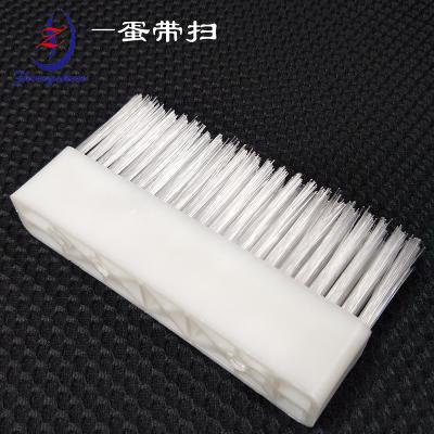 China Egg Collection Belt Clean Brush For Poultry Layer Chicken Cage for sale