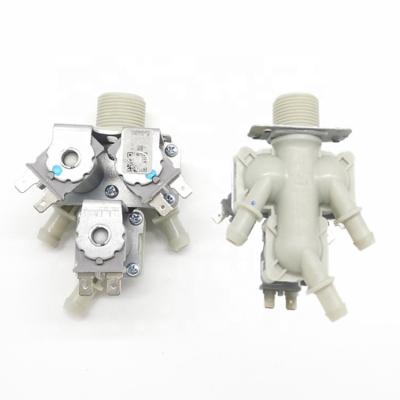 China Genuine 3 Heads Water Inlet Valve For LG Washing Machine USEONG AC 110V 50/60Hz 5220FR2009H Three Ways Seal Water Control Valve for sale