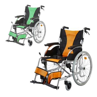 China Used Aluminum Wheelchair For Sale Wheelchairs For Disabled Leisure Portable Wholesale Manual China Aluminum Folding Wheelchair for sale