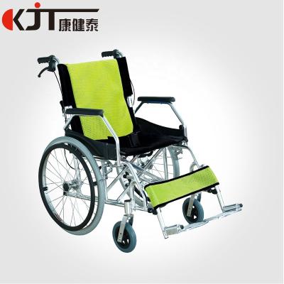 China Factory Wholesale Price Aluminum Wheelchair Aluminum Manual Wheelchair Lightweight Wheelchair for sale