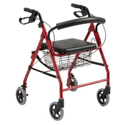 China Mobility scooter aluminum basket for disabled elderly with multifunctional seat dropshipping aricare for rollator top walker for sale