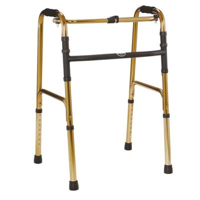 China Aluminum the new aluminum Walker Folding Adult Walker Walker for the elderly for sale