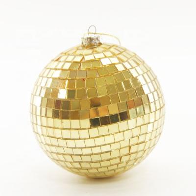 China High quality wholesale gold disco mirror glass factory large foam / ball for sale