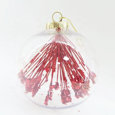 China Plastic Clear Colorful Ball Mini Balls With Transparent Handles for sale