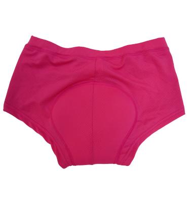 China Shockproof Breathable Silicone Breathable Pad And Quick-Drying Women's Cycling Underwear for sale