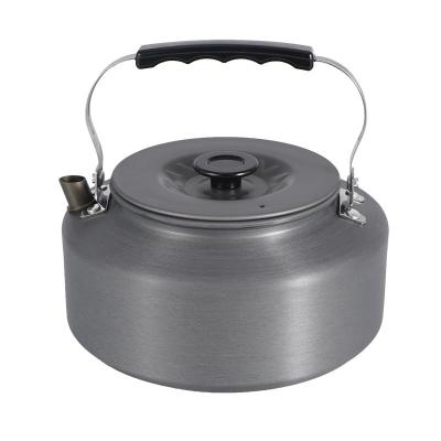 China 2022 New Heat Conduction Aluminum Outdoor Kettle and Corrosion Resistance Camping Teapot 1.6L Quick Portable Coffee Boiling Teapot for sale