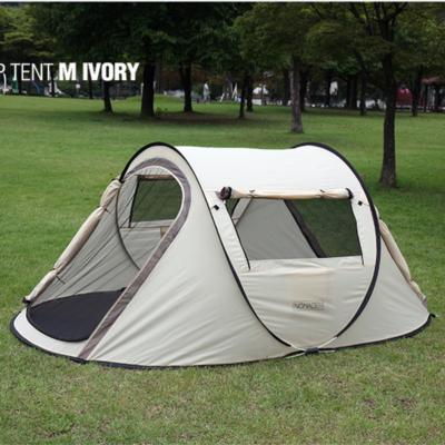 China Fast and automatic portable tent camping tent 3~4 person luxury hotel tube outdoor aluminum army tent for sale