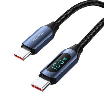 China Toocki 100W Fast Charging Cable 100W Mobile Phone Accessories Data Cable Fast Charging Wire for sale