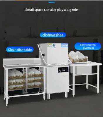 China Rinse Restaurant Commercial Dishwasher For-Haus 6.5KW/11KW zu verkaufen