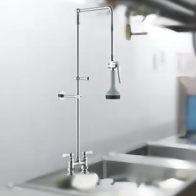 China Grifo comercial de la cocina del ODM de Pre Rinse Kitchen Faucet del lavaplatos en venta