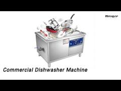 Automatic Commercial Dishwasher Machine 120 Basket/H High Temperature Long Conveyor Type