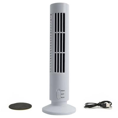 China Colorful Plastic GOLDMORE PC Tower Fan, Mini Desk Tower Cooler Fashional Desktop Cooling Fan for sale