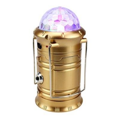 China Goldmore CAMPING 6W 3 in 1 Rechargeable LED Crystal Magic Ball Stage Portable Camping Lantern for Outdoor for sale