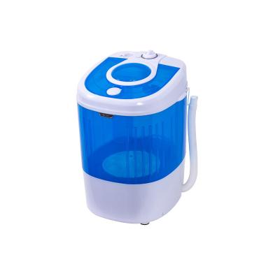 China Best Selling Spare Part Transparent Body Mini Portable Semi Automatic Washing Machine Single Tub For Home for sale