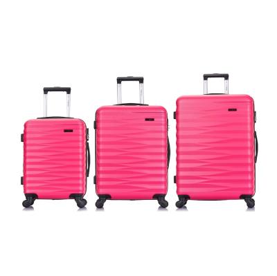 China ABS&pc Luggage Sets ABS&pc Trolley Case Travel Trolley Cases Durable Suitcase Cover Hard Case Set for sale