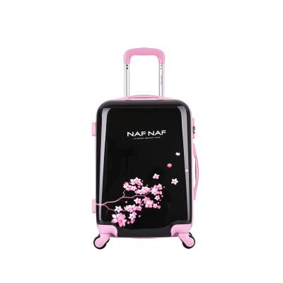 China 2022 New Fashionable PC Suitcase Travel Bags Sets Luggage With Beauty Case 12