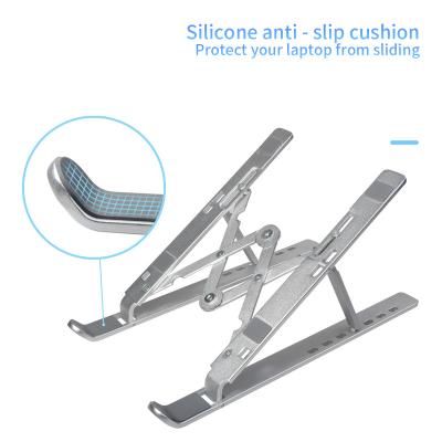 China Aluminum Soporte Para Adjustable Standard Notebook Stand Notebook OEM/ODM Laptop Stand (Other) for sale