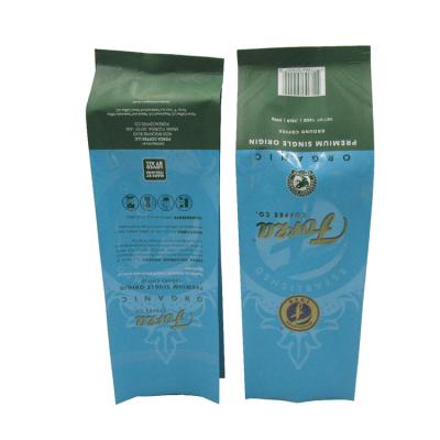 China Custom Printed Security Smell Proof Side Gusset Coffee Packaging Bag With Valve for sale