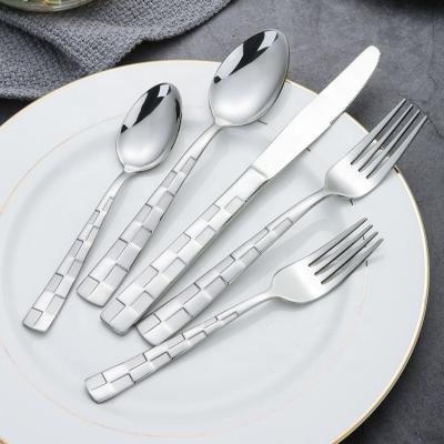 China Sustainable stainless steel cutlery set for sale