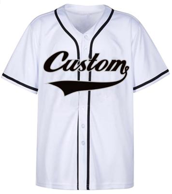 China 2021 Team Sublimation New York Team White V Neck Men's Custom Baseball T-shirts Breathable Uniform Custom Made Tank Top for sale