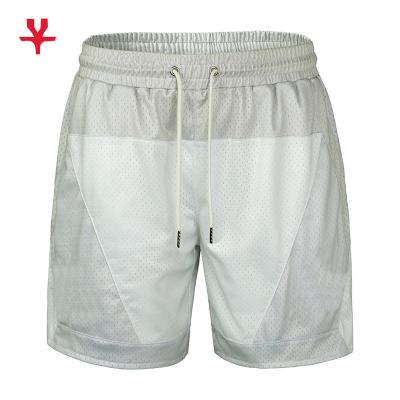 China Anti-Wrinkle High Elastic Mesh Design Breathable Sports Basketball Running Men's Shorts for sale