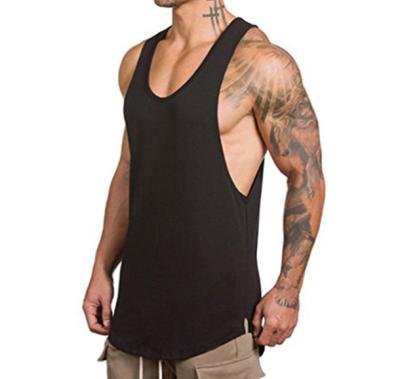 China QUICK DRY Popular Bodybuilding Fitness Sport Stringer Gym Sport Singlet Custom Tank Top For Men for sale