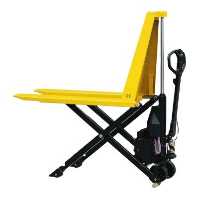 China Hotels Factory Supply High Quality High Lift Electric Scissor Pallet Jack 1000Kg 1500kg Pallet Truck for sale