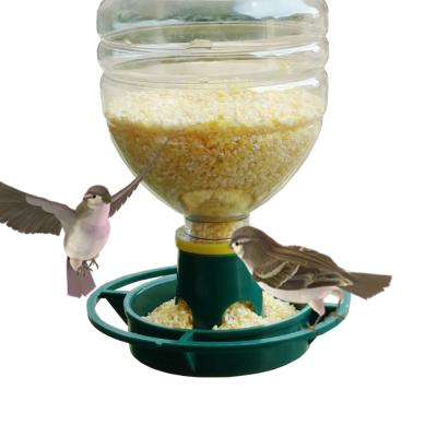 China Save Multiply Cost Plastic Bottle Up Bird Feeder For Wild Bird Outdoor Bird Feeders for sale