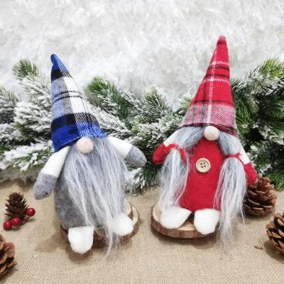 China Christmas Decoration Christmas Home Decor Plush Santa Claus Gift Small Christmas Elf Gnome Fill Doll for sale