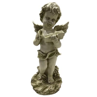 China Europe Factory Resin Angel Statue Home Decoration Custom White Angel for sale