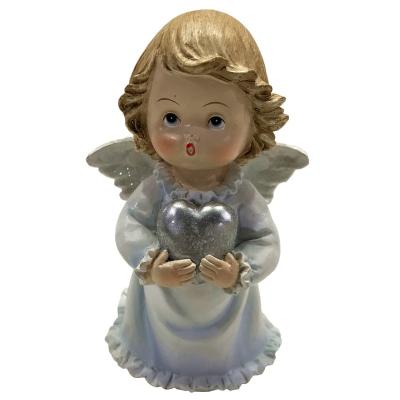 China Europe Factory Custom Home Decoration Angel Figurines Resin Angel Statue Beautiful for sale