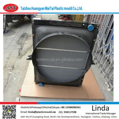 China Design steel automotive auto injection new product car radiator fan shroud mold plastic mold tooling CHINA ZHEJIANG TAIZHOU HUANGYAN for sale