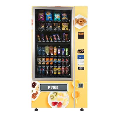 China 180-600ML Drinks Mixed Combo Vending Machines for Food Snacks and Beverage Beverage in Station Hotel School Pharmacy for sale