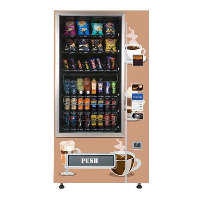 China 180-600ML Drinks Easy Operated Vending Machines For Food Snacks And Beverage Beverage In Resort Hotel School for sale