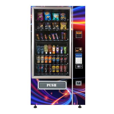 China 180-600ML drinks advanced intelligent food snacks and drink beverage vending machine in resort hotel school shopping mall pharmacy for sale