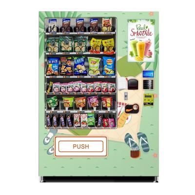 China High Quality Mini Small Size Drink Beverage Food Snack Vending Machine in Resort Hotel Airport Station 300-1050PCS for sale