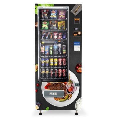 China 180-600ML Drinks Latest Spiral Vending Machine For Combo Food Snack And Cold Beverage Beverage for sale