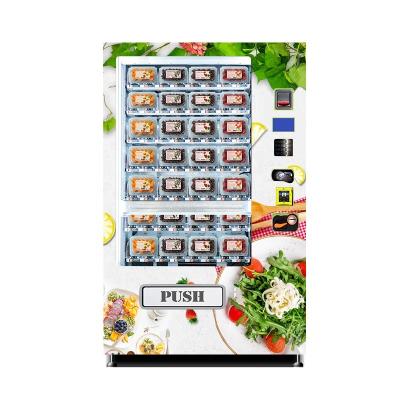 China New Customized High Quality Fresh Vegetable Fruit Salad Vending Machines For Office School Station 270-680PCS for sale