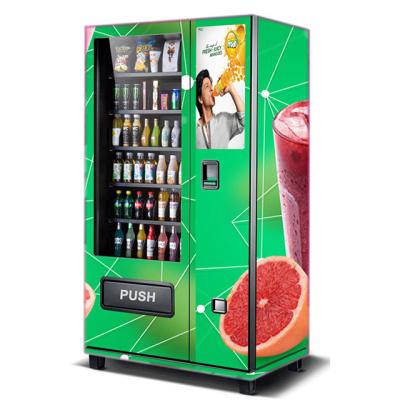 China Top Sales Touch Screen Vending Machine With Refrigerated For 180-500 Cold Drinks for sale