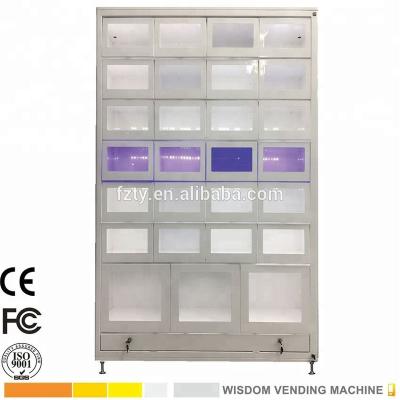 China Indoor Convenient Cabinet Vending Machine With 36 Vending Lockers for sale