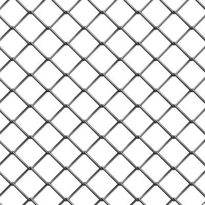 China Hot Selling Easily Assembled Galvanize Chain Link Fence Diamond Fence Wire Galvanized for sale