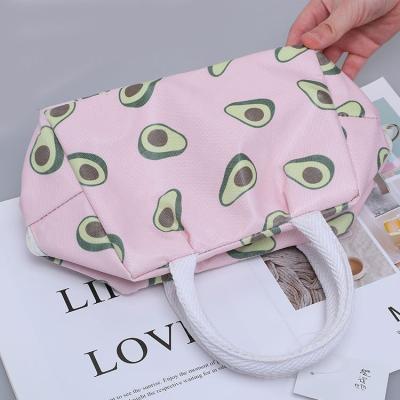 China Good Quality Outdoor Cotton Food Cooler Insulated Thermal Lunch Bag Girls for sale