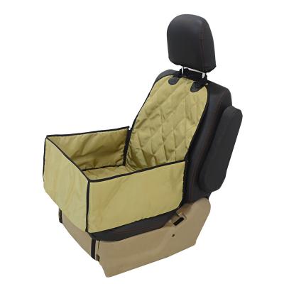 China Lovoyager 600D Oxford Small Animals Pet Hammock Waterproof Dog Car Back Seat Cover for sale