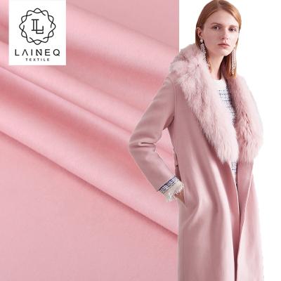 China Anti-Static Winter 100%merino Wool Modal Double Sided Fabric For Women Long Coat for sale